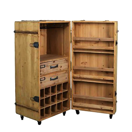 Rustic Bar Cabinet